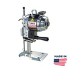 A silver and black Eastman Brute cutting machine with a powerful motor, designed for cutting tough fabrics or increased number of ply.